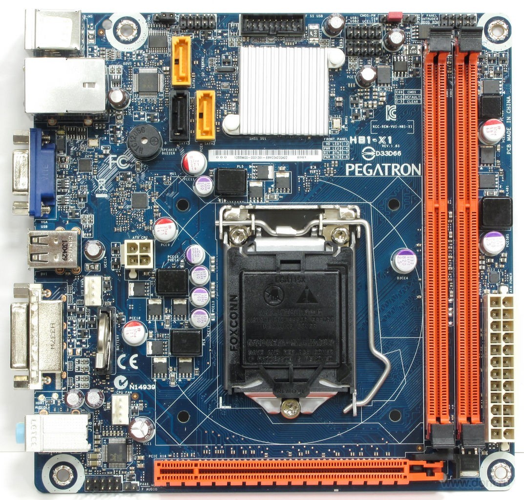 Материнские платы Pegatron H81-X1 (LGA1150, mini-ITX) | Купить