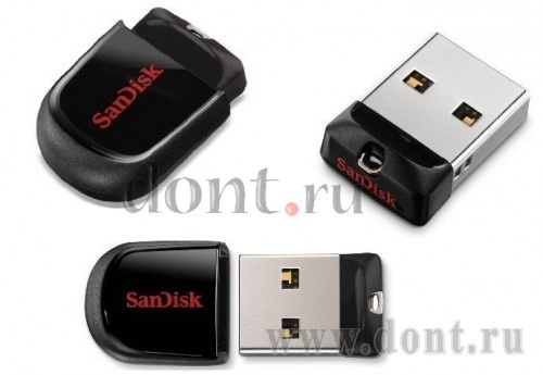 USB Pen Drives (USB Flash) SanDisk 16GB Cruzer Fit (SDCZ33-016G-B35) USB2.0 Black