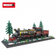 Конструктор  WOMA TOYS  Поезд по снежной стране C0377